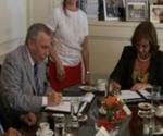 Firma de convenio
