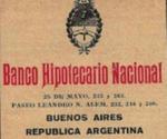 Banco Hipotecario Nacional FOTO: WEB Banco Hipotecario Nacional FOTO: WEB