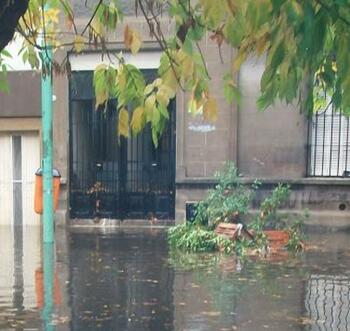 Inundación FOTO: CMCABA
