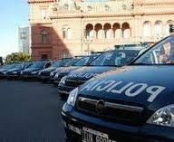 Patrulleros de la Policía Federal Argentina