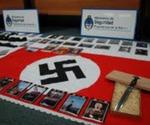 Material neonazi secuestrado