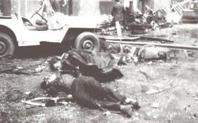Bombardeo de la Plaza de Mayo en el año 1955
