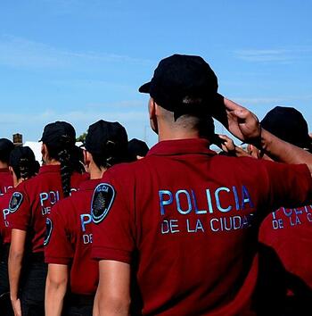 Policia de la Ciudad    FOTO: CMCABA