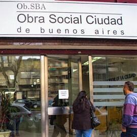 Obra Social de la Ciudad de Buenos Aires/ ObsBA  FOTO: CMCABA
