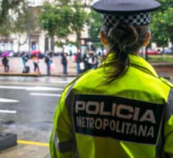Policía Metropolitana  FOTO: CMCABA