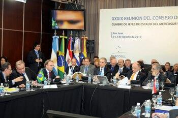 Reunion de Ministro de Justicia del Mercosur