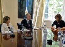 Dres.Cristina Fernández de Kirchner , Elena Highton de Nolasco y Ricardo Lorenzetti