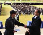 Daniel Scioli en ceremonia de egreso de cadetes policiales