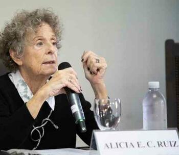 Dra. Alicia Ruiz  FOTO: CMCABA