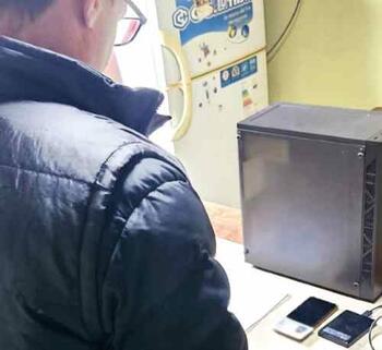 Allanamiento  FOTO: MPFCABA