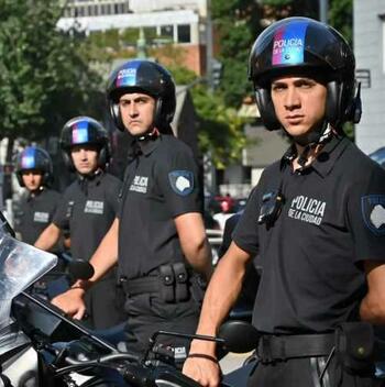 Policía de la Ciudad FOTO: GCABA