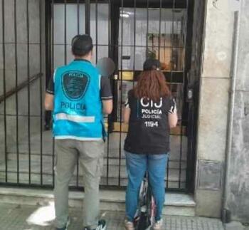 Allanamiento FOTO: CMCABA