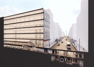Proyecto de acceso en el subte FOTO: CPACF Proyecto de acceso en el subte FOTO: CPACF