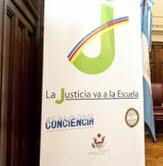 Programa "La Justicia va a la Escuela" Foto: CSJN Programa "La Justicia va a la Escuela" Foto: CSJN