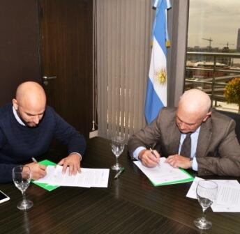 Firma de convenio FOTO: GCABA Firma de convenio FOTO: GCABA