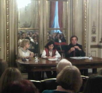Conferencia en la Embajada de Francia Conferencia en la Embajada de Francia