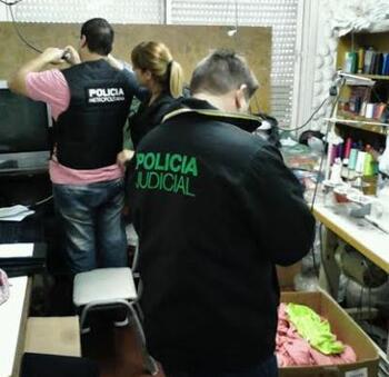 Taller clandestino FOTO: MPFCABA Taller clandestino FOTO: MPFCABA