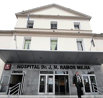 Hospital “Ramos Mejía” FOTO: GCABA