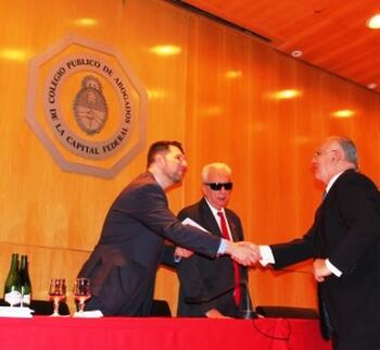Homenaje FOTO: CPACF Homenaje FOTO: CPACF
