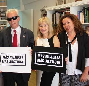 Apoyo a la campaña “Más Mujeres Más Justicia” FOTO: CPACF Apoyo a la campaña “Más Mujeres Más Justicia” FOTO: CPACF