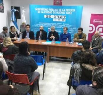 Presentación FOTO: MPDCABA Presentación FOTO: MPDCABA