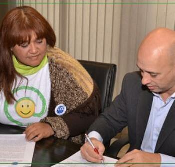 Firma de convenio FOTO: MPFCABA Firma de convenio FOTO: MPFCABA