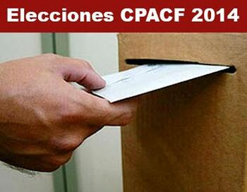 Elecciones FOTO: CPACF Elecciones FOTO: CPACF