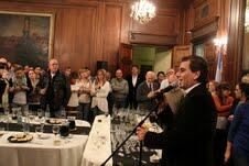 Brindis en la Legislatura de la Ciudad Brindis en la Legislatura de la Ciudad