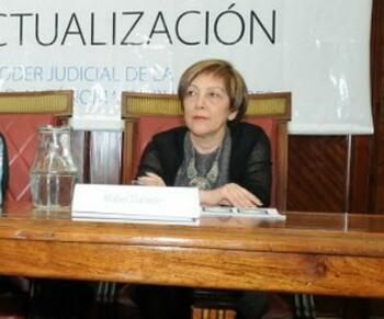 Dra. Mabel Daniele FOTO: Centro de Formación Judicial Dra. Mabel Daniele FOTO: Centro de Formación Judicial