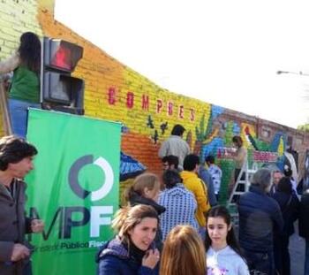 Mural FOTO: MPFCABA Mural FOTO: MPFCABA