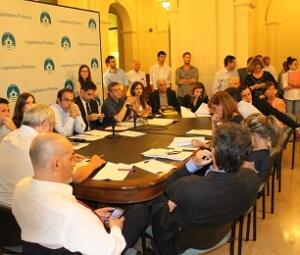 Reunión de Comision en la Legislatura de la Ciudad FOTO: CPACF Reunión de Comision en la Legislatura de la Ciudad FOTO: CPACF