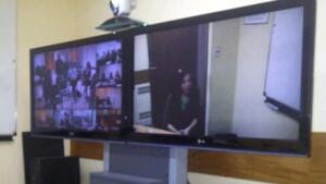 Punto de videoconferencia FOTO: CMPJN Punto de videoconferencia FOTO: CMPJN