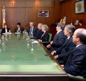 Reunión FOTO: Ministerio de Seguridad de la Nación Reunión FOTO: Ministerio de Seguridad de la Nación