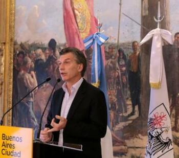 Ing. Mauricio Macri FOTO: Marina Sapriza / GCABA Ing. Mauricio Macri FOTO: Marina Sapriza / GCABA