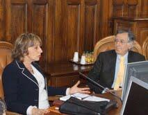Visita oficial de la Dra. Alejandra Gils Carbó Visita oficial de la Dra. Alejandra Gils Carbó