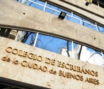 Colegio de Escribanos de la Ciudad de Buenos Aires FOTO:CECBA Colegio de Escribanos de la Ciudad de Buenos Aires FOTO:CECBA