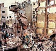 Atentado a la sede de la AMIA FOTO: WEB Atentado a la sede de la AMIA FOTO: WEB