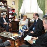 Reunión en la Cámara Nacional de Apelaciones del Trabajo .Foto :CMPJN Reunión en la Cámara Nacional de Apelaciones del Trabajo .Foto :CMPJN