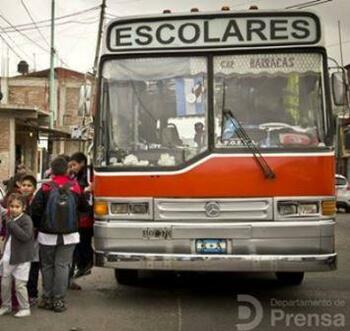 Servicio de transporte escolar FOTO: MPDCABA Servicio de transporte escolar FOTO: MPDCABA