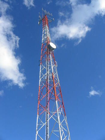 Antena de comunicaciones