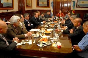 Reunión del Consejo de Seguridad de la Provincia de Buenos Aires 